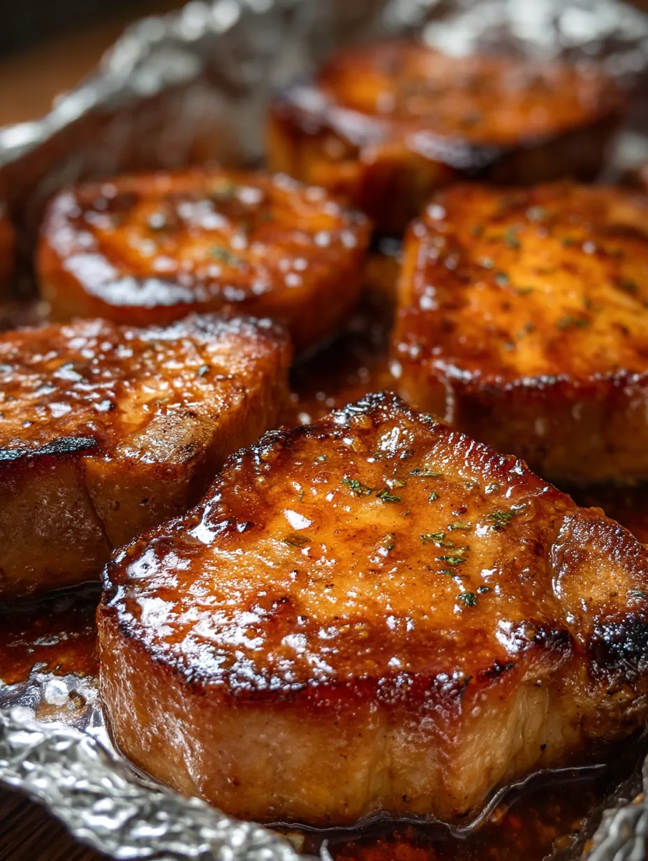 Maple Glazed Pork Chops