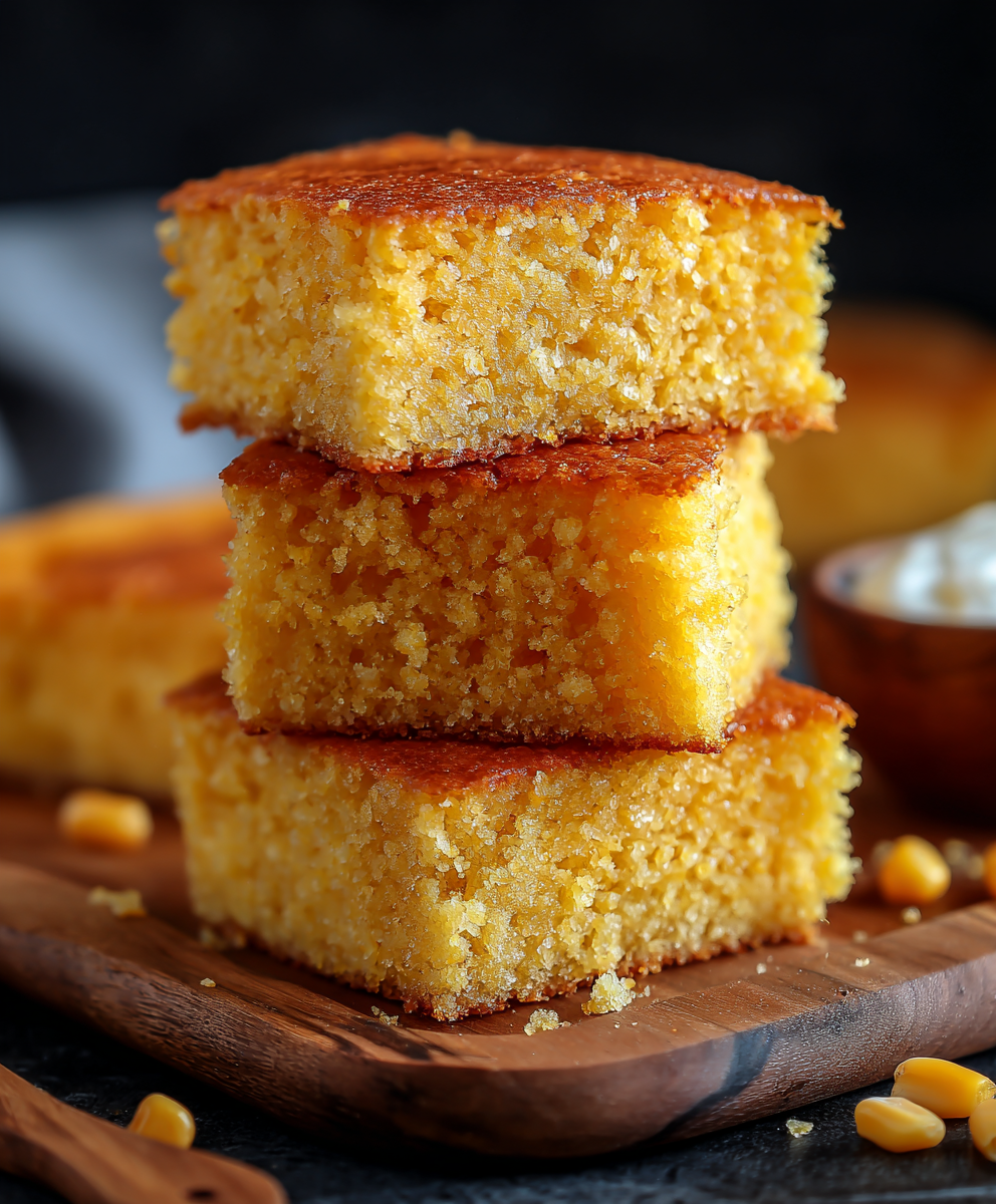 BUTTERY GOLDEN CORNBREAD