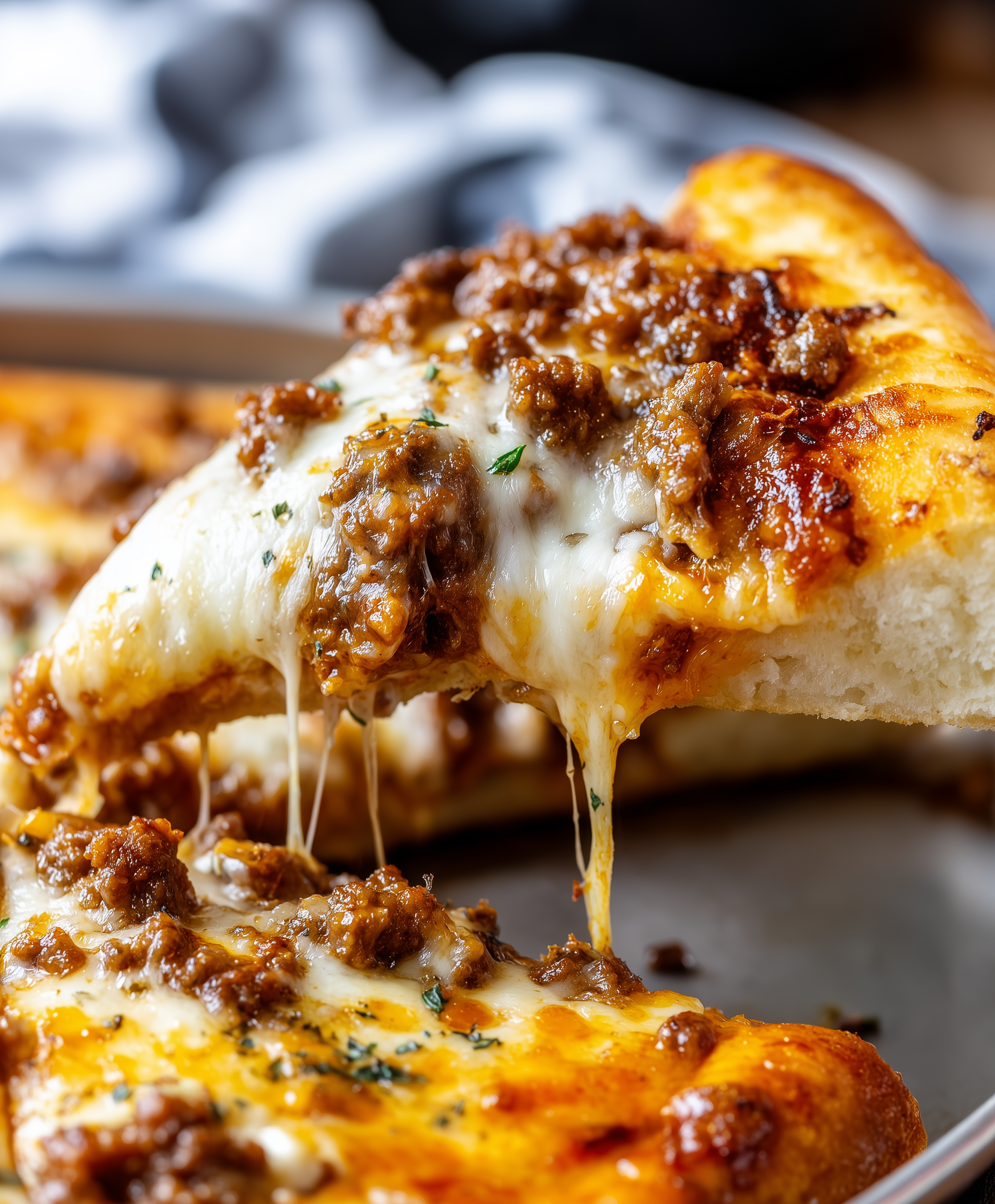 Classic Beef School Pizza