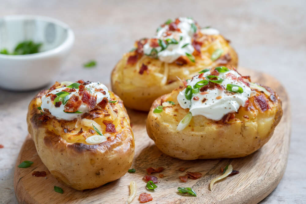Baked Potatoes in The Oven