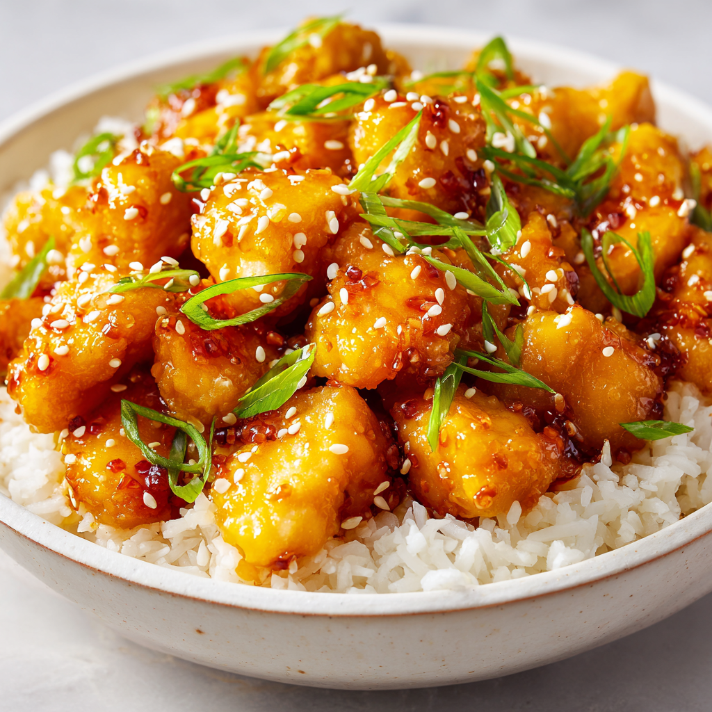 honey garlic chicken